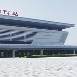 阜陽：西站站前廣場已經(jīng)啟用